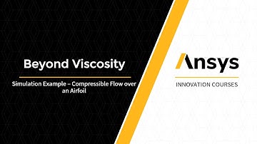 Compressible Flow Over an Airfoil — Simulation Example