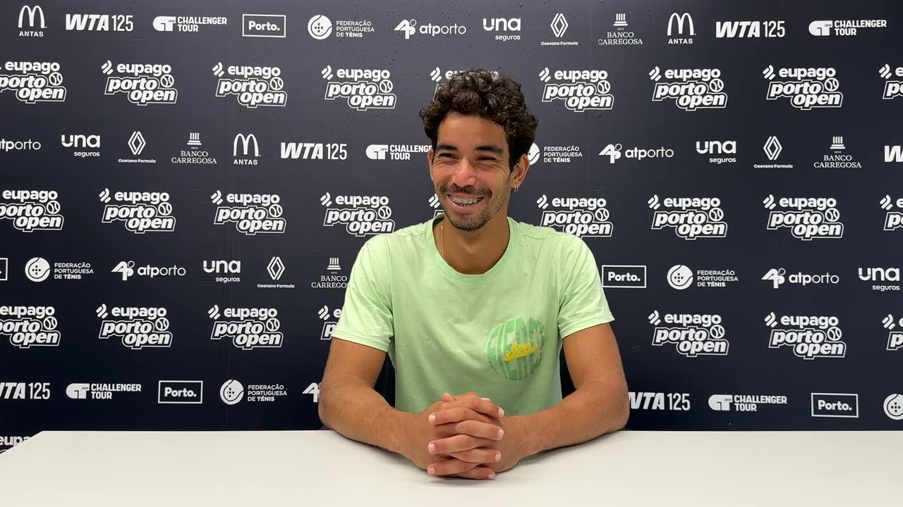 Conferência de imprensa de Moez Echargui — SF Eupago Porto Open Challenger 100
