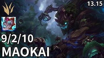 Maokai  Jungle vs Jarvan IV - KR  Master | Patch 13.15