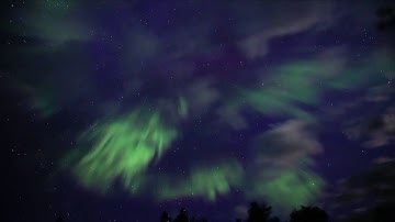 Aurora Borealis Corona - Solstice Northern Lights - Music by David Helpling