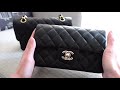 Chanel mini coco 20 與 CF 23 比較與實背