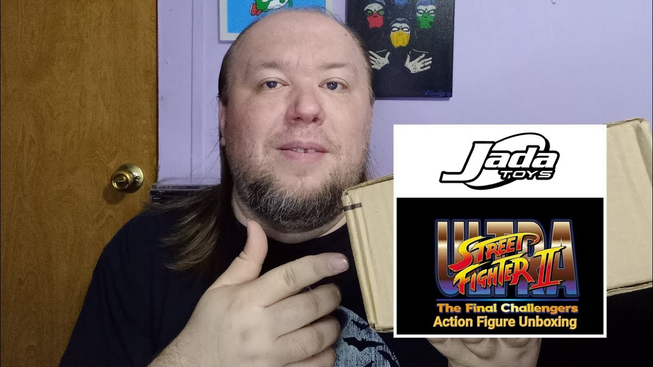 Unboxing Another Ultra Street Fighter II Action Figure From Jada Toys