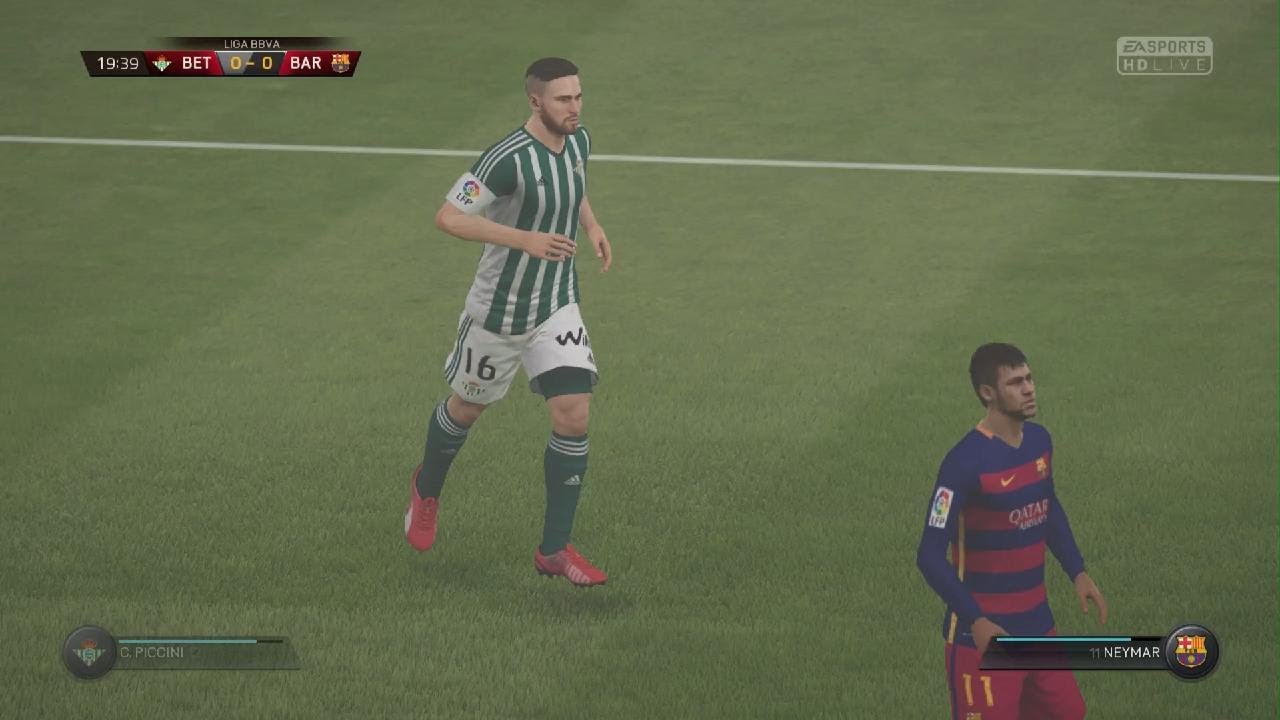 FIFA 16 Real Betis vs Barcelona