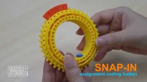 Snap Circuits Teach Tech Mech 5, Mechanical Coding Robot