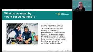 Measuring Work-Based Learning: Challenges and Opportunities for Researchers and Educators