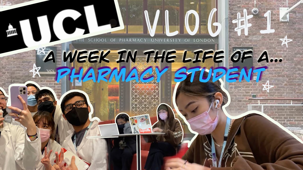 a vlog | A WEEK IN THE LIFE OF A PHARMACY STUDENT @ UCL - YouTube
