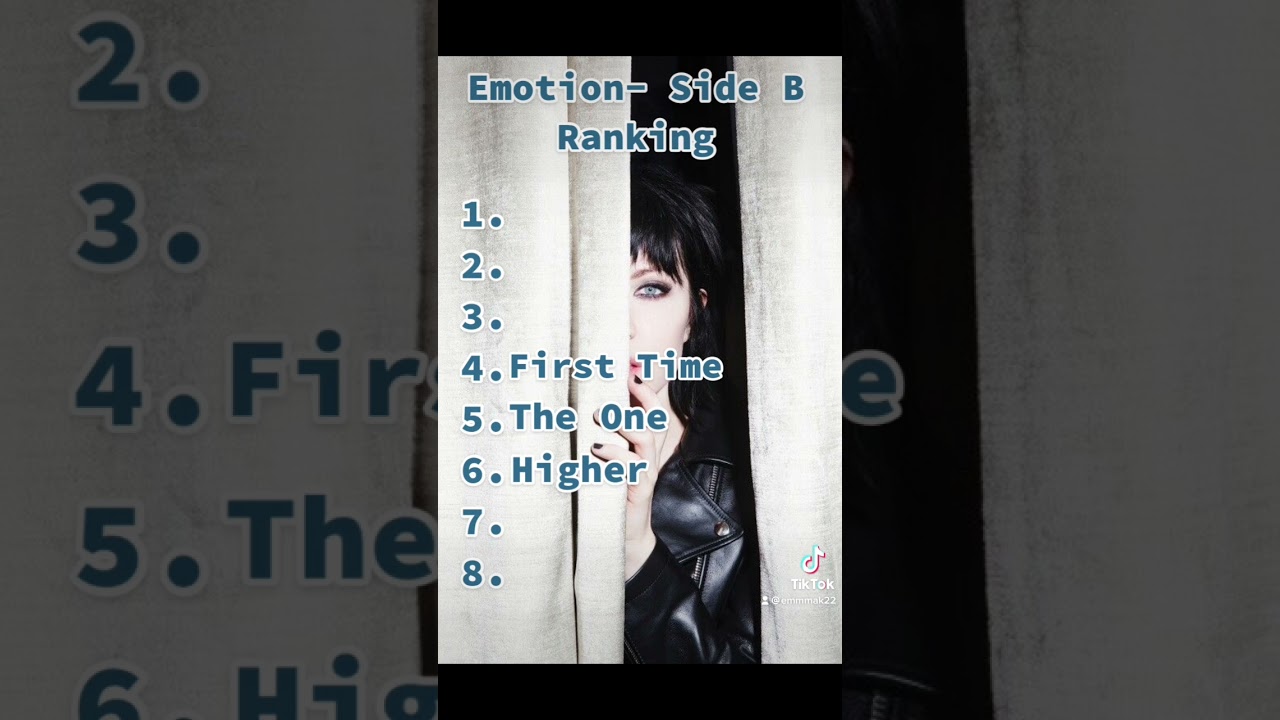 Sleduj Carly Rae Jepsen- EMOTION SIDE B Ranking na YouTube Sleduj Carly Rae Jepsen- EMOTION SIDE B Ranking na YouTube