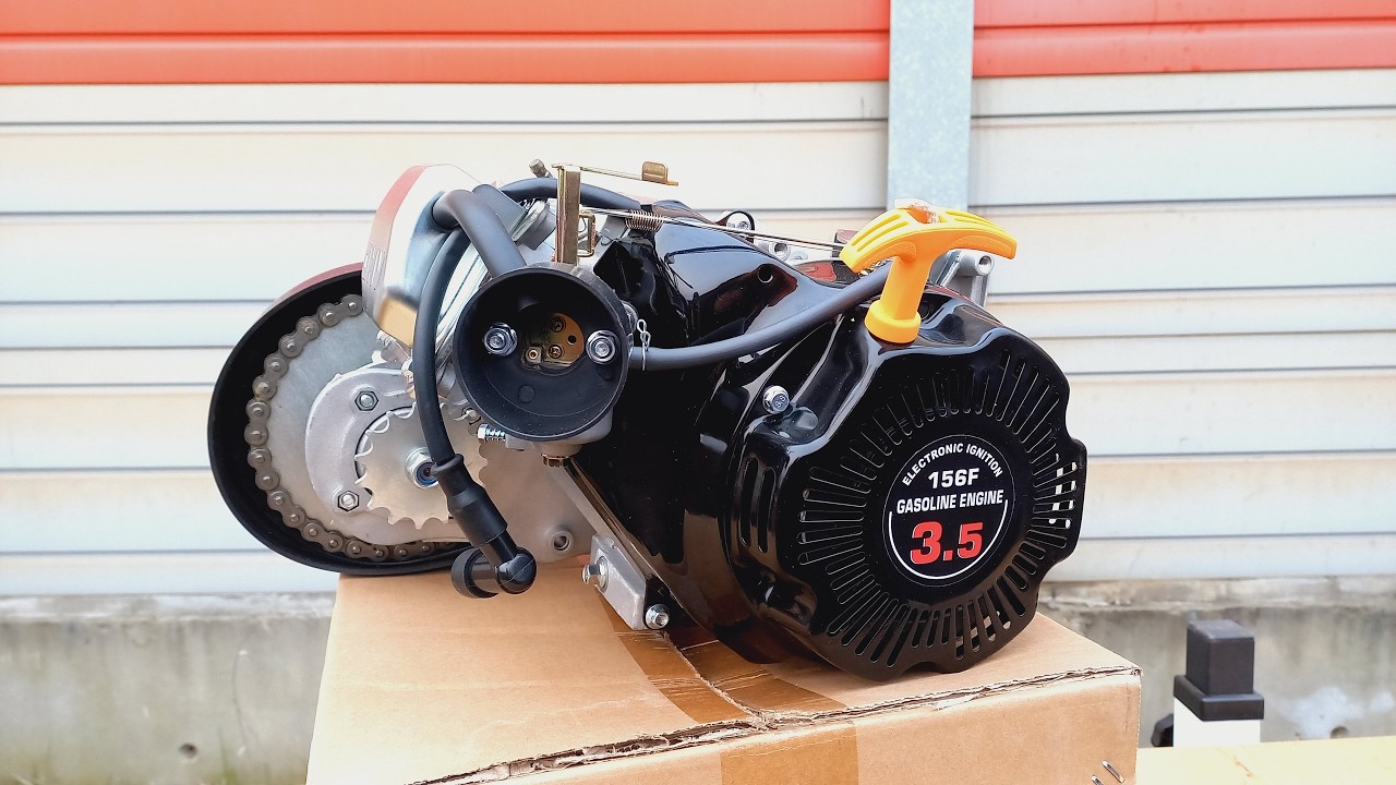 Новый 4т ВелоМотор 156F (100cc)