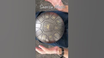 Thumbnail of Short Steel Tongue Drum Melody #shorts