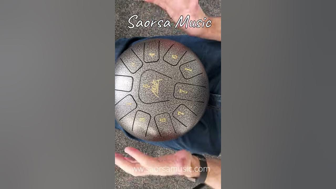 Short Steel Tongue Drum Melody #shorts