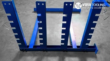 PRESS BRAKE TOOLING STORAGE TROLLEYS.VORA TOOLING-MAKE BENDING EASIER.