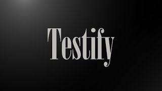 Testify Feat Bro Effren Dornhecker
