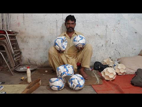 Download Amazing Technique of Making Football |Hand Stitched Footbal Making Process With Magnificent Effort