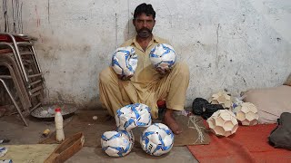 Amazing Technique of Making Football |Hand Stitched Footbal Making Process With Magnificent Effort