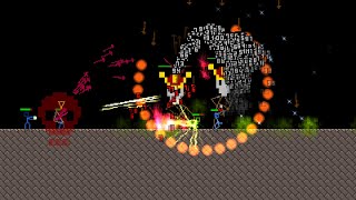 Stick Ranger Hell Castle Boss with Sniper, Magician, Whipper, Gladiator screenshot 1