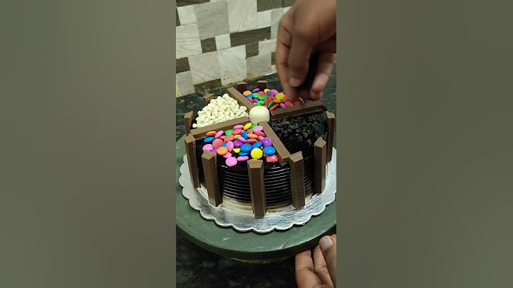 chocolate cake decorating ideas with 👍 |🎂 chocolate cake decoration 🍫🍫