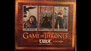 Unboxing (Review) of the Game of Thrones Tarot Cards screenshot 2