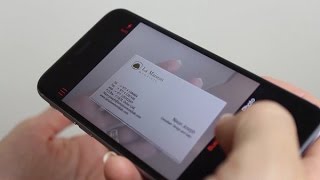 Digitize Business Cards - OneNote screenshot 3