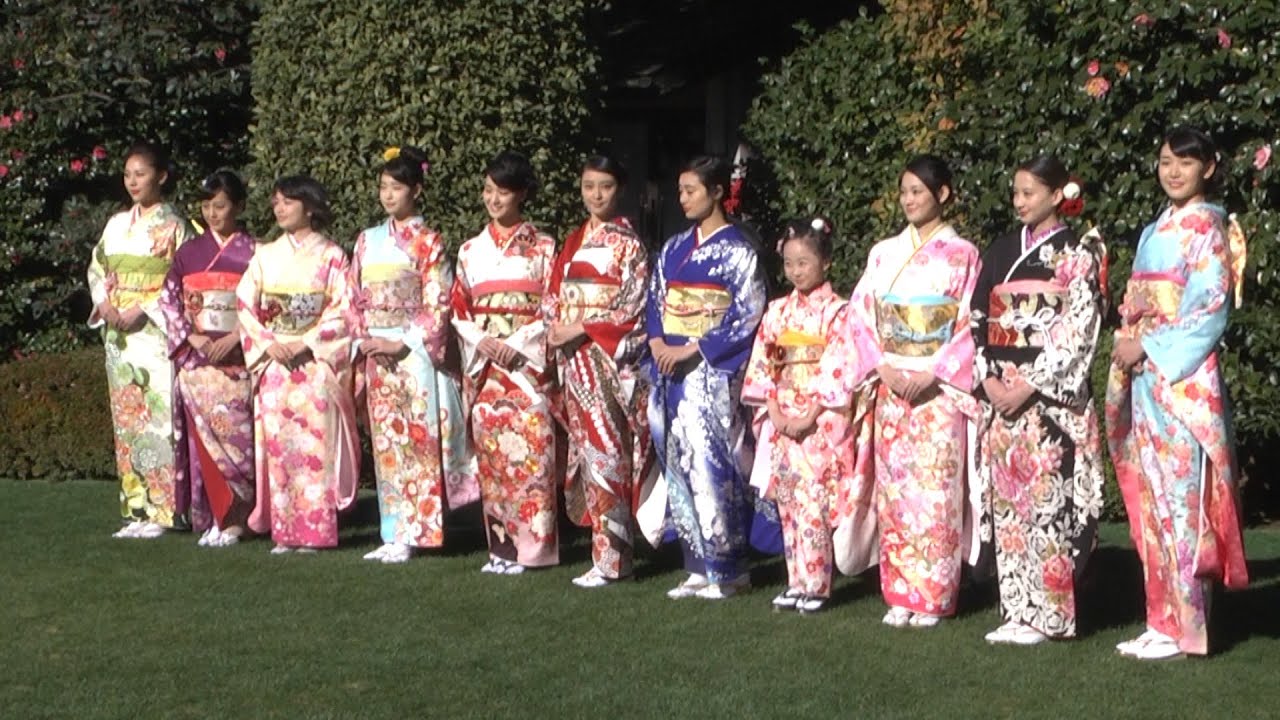 15年オスカープロモーション晴れ着撮影会 Youtube