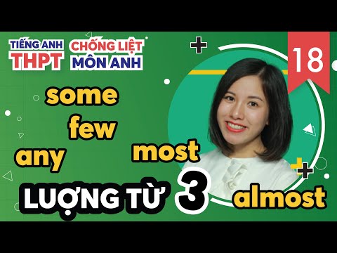 Lượng Từ Tiếng Anh: Most, Almost, Some, Any, A Few, A Little... (P. 3) / Chống Liệt Tiếng Anh Ep. 18