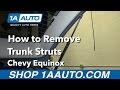 How to Replace Trunk Struts 2005-09 Chevy Equinox