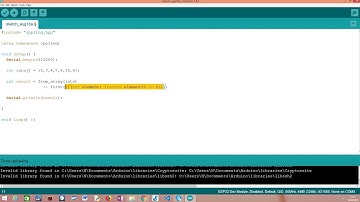 ESP32 / ESP8266 cpplinq: first operator with condition