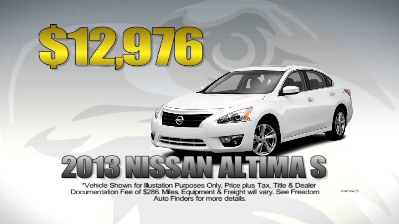 FreedomAutoFinders 2013 Altima S