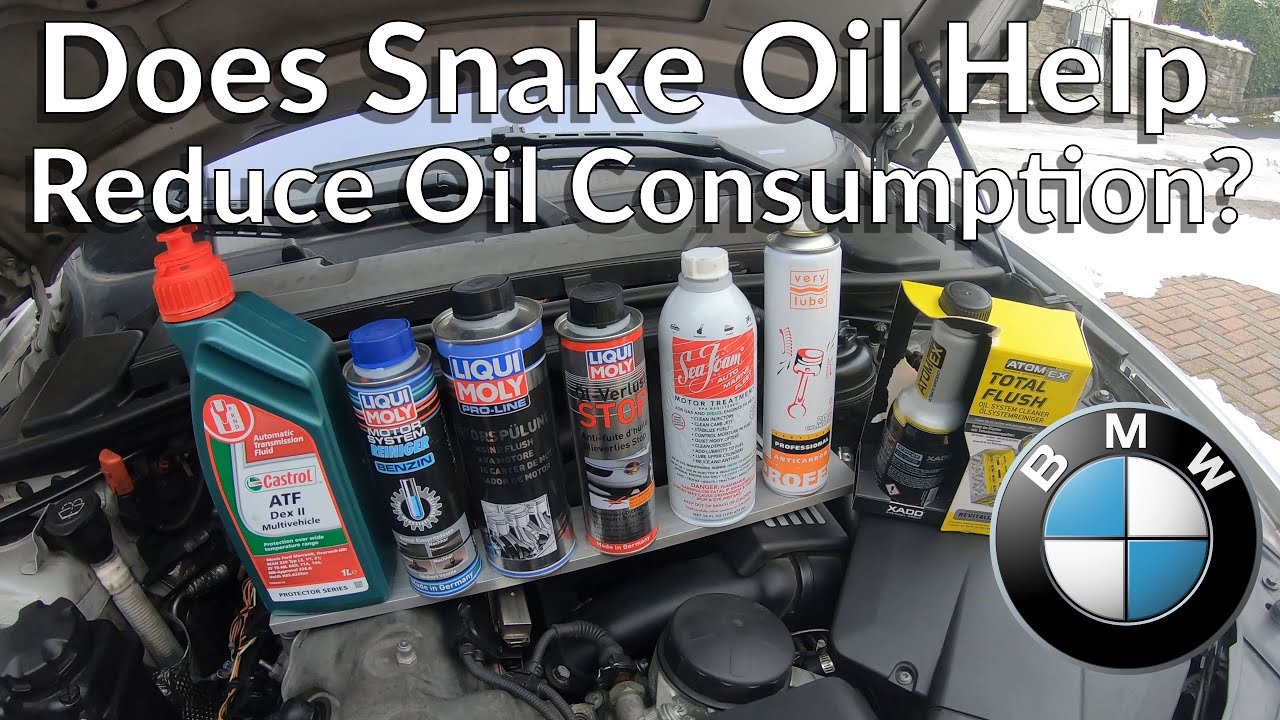Can Snake Oil Products Help Reduce Oil Consumption? We Test Seafoam, Liqui Moly, Atomex and More!