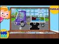 Learn Vehicles With Puzzle Video For Kids | Learning Video For Children | Umi Uzi