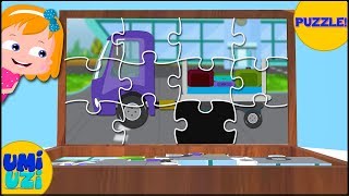 Learn Vehicles With Puzzle Video For Kids | Learning Video For Children | Umi Uzi screenshot 5
