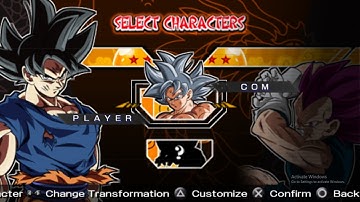 Dragon Ball Shin Budokai 2 MOD 🔥 All Characters Showcase [PSP]