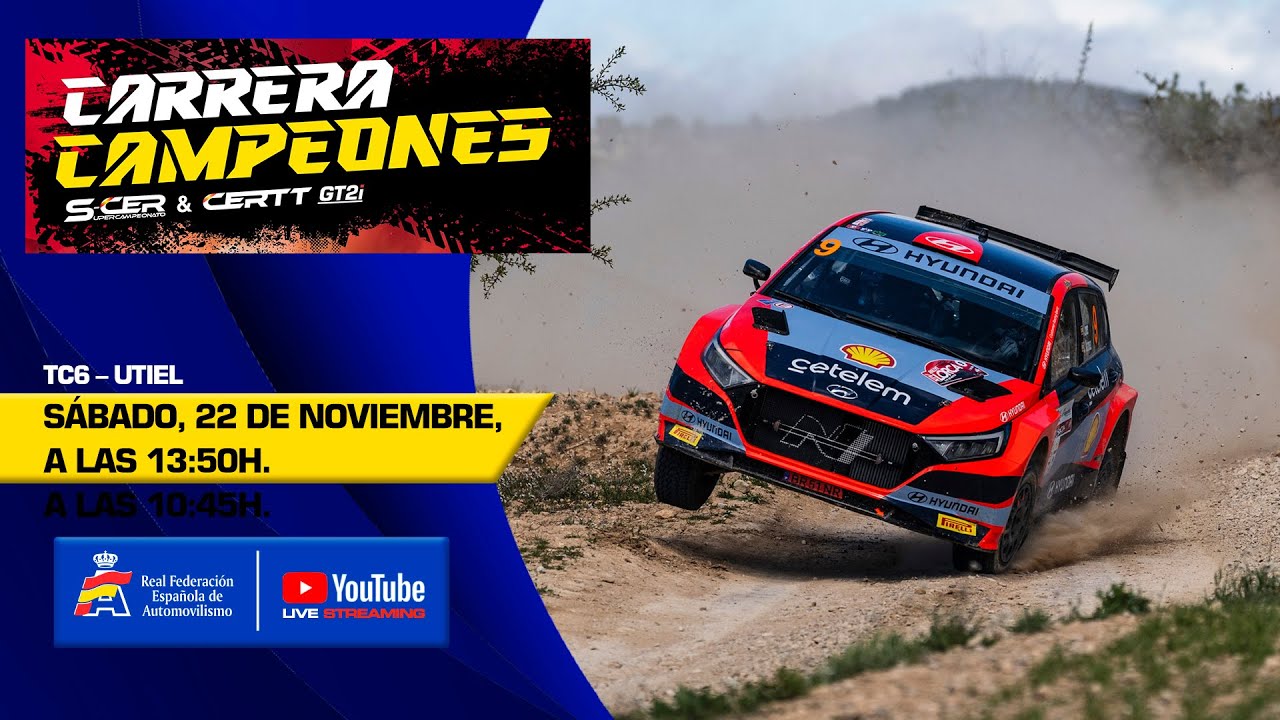 En directo: TC6 Utiel | Carrera Campeones 2025