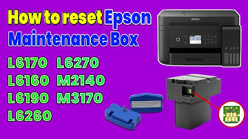 How to reset t04d1 maintenance box EPSON L6170 L6160 L6190 L6260 L6270 L14150 M2140 M3170