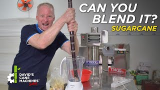 Can you make sugarcane juice with a blender?