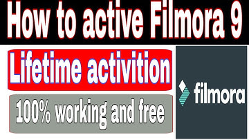 How to Activate Filmora 9 for free 2020 for Lifetime (Links updated in August) || Easiest Method