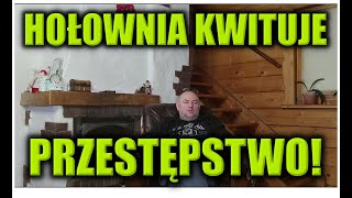 SZYMON HOŁOWNIA KWITUJE PRZESTĘPSTWO