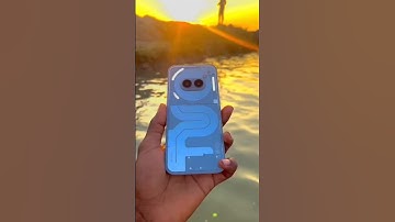 Nothing Phone 2a Water Test? 🔥 #nothingphone2a #watertest #techshorts