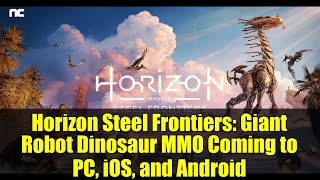Horizon Steel Frontiers: Giant Robot Dinosaur MMO Coming to PC, iOS, and Android screenshot 3