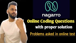 Nagarro Coding Test - 2022 | Live solving Nagarro Online Coding test problem