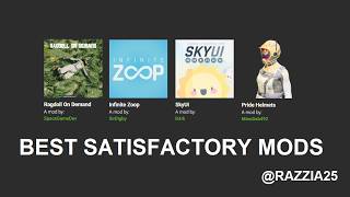 I explore the BEST mods in Satisfactory!