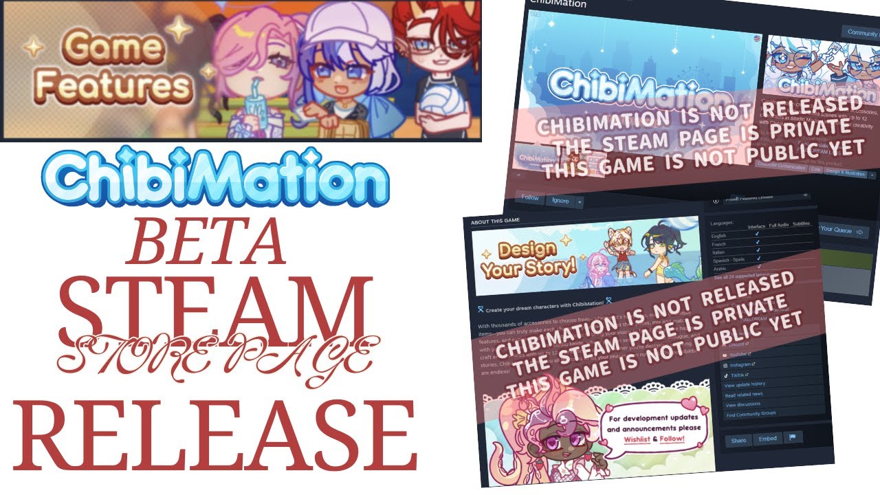 Chibimation Update: Beta Release on Steam! - YouTube