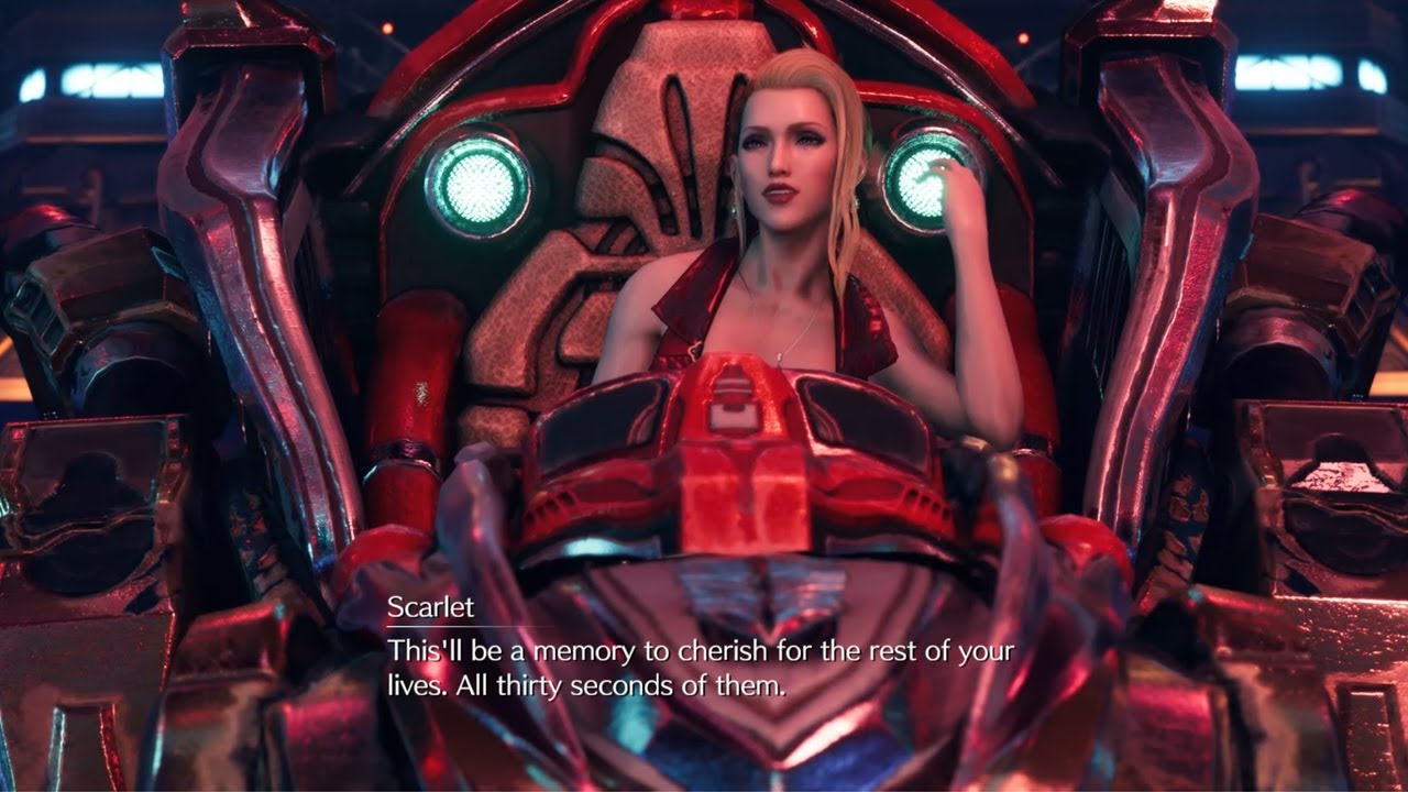 Final Fantasy 7 Remake Intergrade — Босс Скарлет