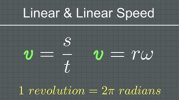 Linear Speed & Linear Speed | The Westcoast Math Tutor