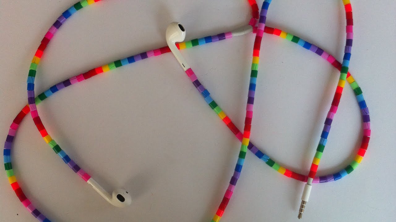 Crea dei Divertenti Auricolari di Perline Colorate - Fai da Te Tecnologia -  Guidecentral - YouTube