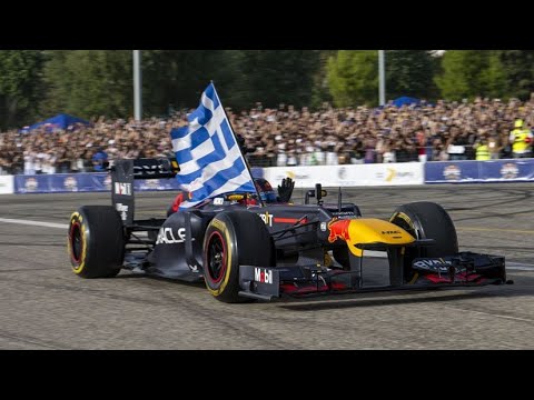 Video still from Red Bull Showrun: Formula 1 in Thessaloniki