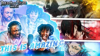 Yeagerist vs Scouts and Marley!!! | Attack On Titan 4x26 - 4x27  *EPIC REACTION!*