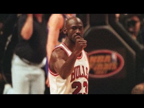 Michael Jordan Game Winning Buzzer Beater - Bulls vs Jazz Game 1