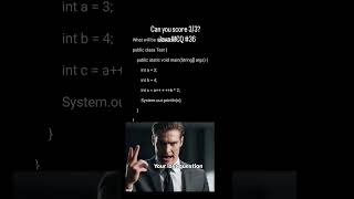 java MCQ #34, 35, 36 #java #learnjava #programming #techreels #coding #operator