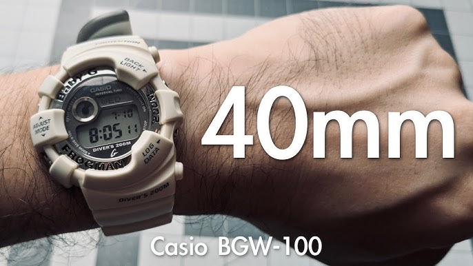 CASIO Baby-G BGW-100 FROGMAN フロッグマン(Finally! A Casio