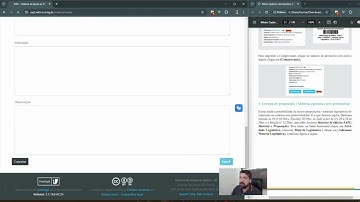 Como Inserir Proposições no SAPL do Interlegis Sem Protocolizar | Tutorial Completo